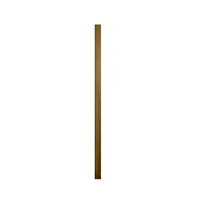 2-in x 36-in Redwood Wood Square Deck Baluster