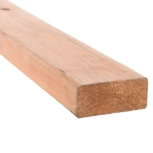2-in x 4-in x 12-ft Redwood Green Deck Board