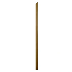 2-in x 48-in Brown Wood Square Deck Baluster