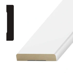 2 Round Edge 9/16 in. x 2-1/4 in. x 7 ft. MDF Casing