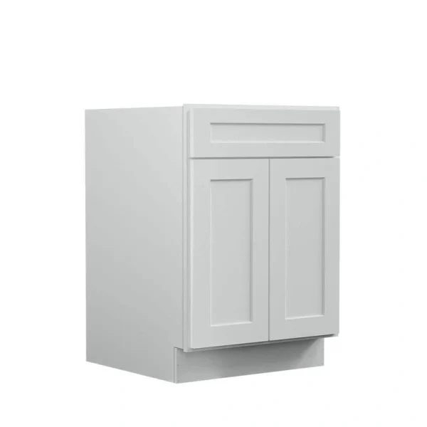24 in. W x 24 in. D x 34.5 in. H Ready to Assemble Plywood Base Kitchen Cabinet in Shaker Dove