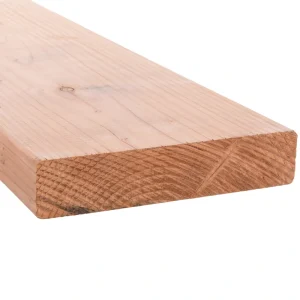 4-in x 4-in x 10-ft Redwood Air-dried Deck Board