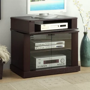 4D Concepts Transitional Cherry Tv Cabinet (Accommodates Under 32-in)
