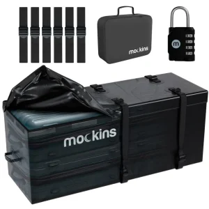 57 in. x 24 in. x 19 in. Waterproof Cargo Carrier Bag – 16 cu. ft. of Dry Storage Space, 500 lbs. Capacity
