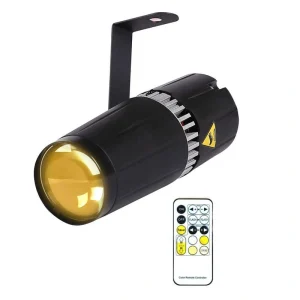 6W LED pinspot Stage Light, Double White/Cool White & Warm White pinspot by IR Controller
