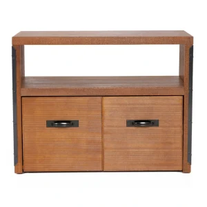 A Furniture Classics Brown 2-Drawer 33.5-in File Cabinet