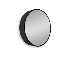 AAZJ 20×28 inch Black Metal Framed Wall mount or Recessed  Bathroom Medicine Cabinet with Mirror