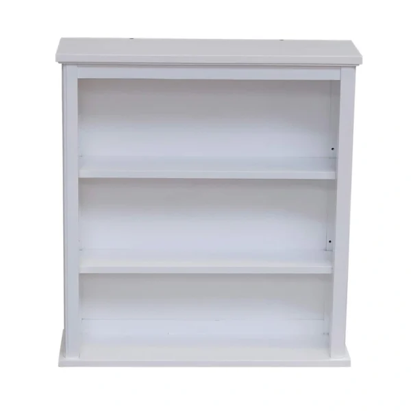 Alaterre Furniture 27-in x 29-in x 9-in White Wood Wall-mount Linen Cabinet