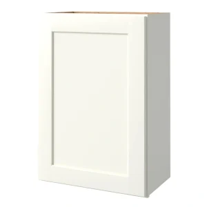 allen + roth Aveley 21-in W x 30.125-in H x 12-in D Linen Wall Fully Assembled Cabinet (Flat Panel Shaker Door Style)