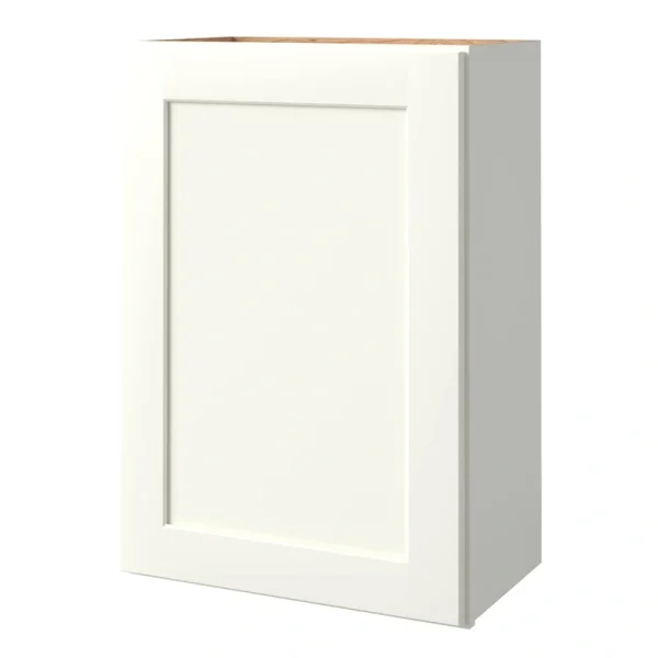 allen + roth Aveley 21-in W x 30.125-in H x 12-in D Linen Wall Fully Assembled Cabinet (Flat Panel Shaker Door Style)