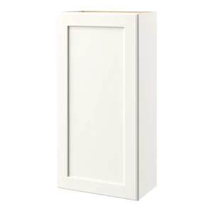allen + roth Aveley 21-in W x 42.125-in H x 12-in D Linen Wall Fully Assembled Cabinet (Flat Panel Shaker Door Style)