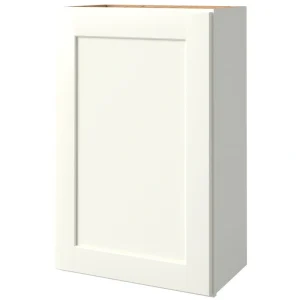 allen + roth Aveley 24-in W x 30.125-in H x 12-in D Linen Wall Fully Assembled Cabinet (Flat Panel Square Door Style)