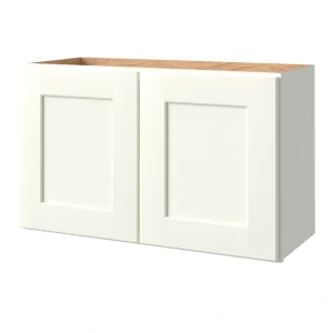 allen + roth Aveley 30-in W x 18.125-in H x 11-in D Linen Wall Fully Assembled Cabinet (Flat Panel Shaker Door Style)