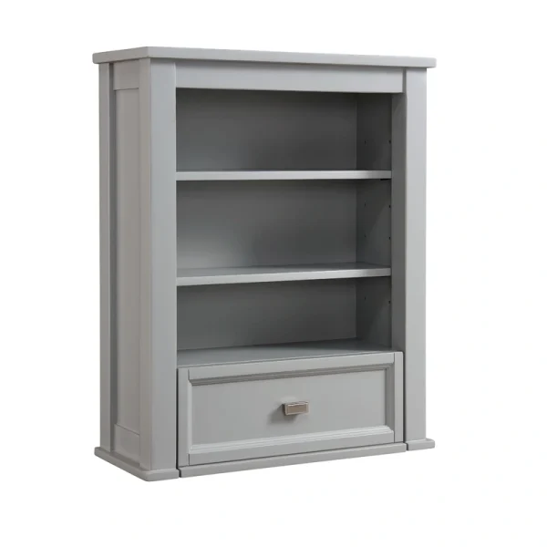 allen + roth Canterbury 24-in x 30-in x 10-in True Gray Soft Close Bathroom Wall Cabinet