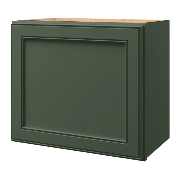allen + roth Heathrow 21-in W x 18.125-in H x 12-in D Sage Wall Fully Assembled Cabinet (Recessed Panel Square Door Style)