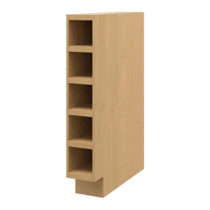allen + roth Innsbrook 6-in W x 34.5-in H x 24-in D Rye Open Cube Organizer Base Fully Assembled Cabinet (Flat Panel Style)