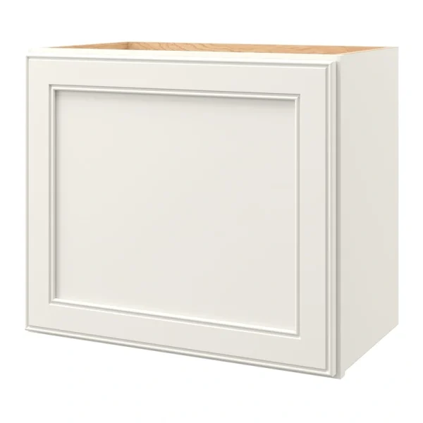 allen + roth McKeller 21-in W x 18.125-in H x 12-in D Linen Wall Fully Assembled Cabinet (Flat Panel Square Door Style)