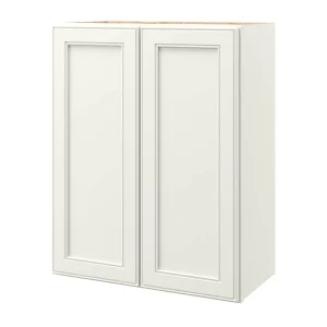 allen + roth McKeller 24-in W x 30.125-in H x 12-in D Linen Wall Fully Assembled Cabinet (Flat Panel Mitered Door Style)