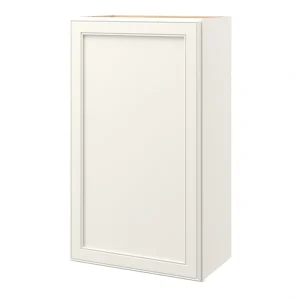 allen + roth McKeller 24-in W x 30.125-in H x 12-in D Linen Wall Fully Assembled Cabinet (Flat Panel Shaker Door Style)