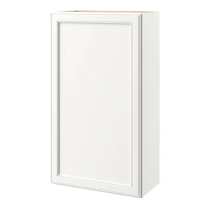 allen + roth McKeller 24-in W x 42.125-in H x 12-in D Linen Wall Fully Assembled Cabinet (Flat Panel Shaker Door Style)