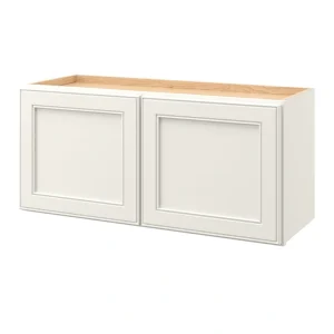 allen + roth McKeller 33-in W x 15.125-in H x 12-in D Linen Wall Fully Assembled Cabinet (Flat Panel Mitered Door Style)
