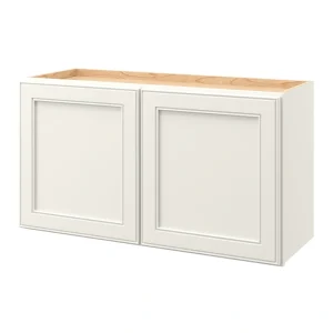 allen + roth McKeller 33-in W x 18.125-in H x 12-in D Linen Wall Fully Assembled Cabinet (Flat Panel Square Door Style)