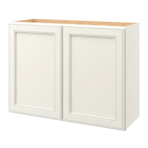 allen + roth McKeller 33-in W x 24.5-in H x 12-in D Linen Wall Fully Assembled Cabinet (Flat Panel Square Door Style)