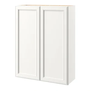 allen + roth McKeller 33-in W x 42-in H x 12-in D Linen Wall Fully Assembled Cabinet (Flat Panel Shaker Door Style)