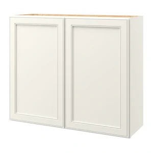 allen + roth McKeller 36-in W x 30.125-in H x 12-in D Linen Wall Fully Assembled Cabinet (Flat Panel Square Door Style)