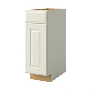 allen + roth Pattingham 12-in W x 34.5-in H x 24-in D Harbor 1-Drawer Base Fully Assembled Cabinet (Raised Panel Square Style)