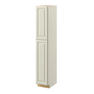 allen + roth Pattingham 15-in W x 90-in H x 24-in D Harbor Pantry Fully Assembled Cabinet (Raised Panel Square Door Style)