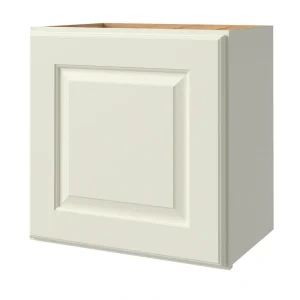 allen + roth Pattingham 18-in W x 18.125-in H x 12-in D Harbor Wall Fully Assembled Cabinet (Raised Panel Square Door Style)