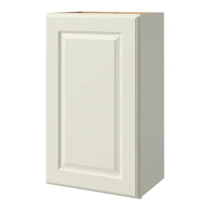 allen + roth Pattingham 18-in W x 30.125-in H x 12-in D Harbor Wall Fully Assembled Cabinet (Raised Panel Square Door Style)