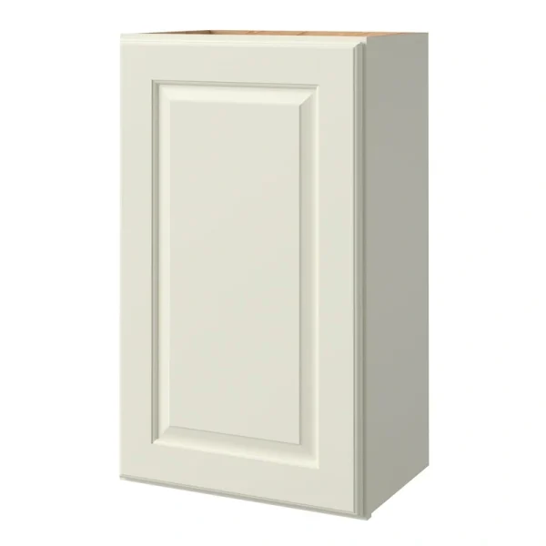 allen + roth Pattingham 18-in W x 30.125-in H x 12-in D Harbor Wall Fully Assembled Cabinet (Raised Panel Square Door Style)