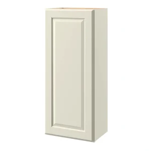 allen + roth Pattingham 18-in W x 42.125-in H x 12-in D Harbor Wall Fully Assembled Cabinet (Raised Panel Square Door Style)