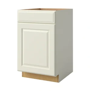 allen + roth Pattingham 21-in W x 34.5-in H x 24-in D Harbor 1-Drawer Base Fully Assembled Cabinet (Raised Panel Square Style)