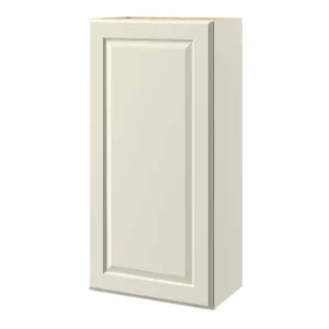 allen + roth Pattingham 21-in W x 39.125-in H x 12-in D Harbor Wall Fully Assembled Cabinet (Raised Panel Shaker Door Style)