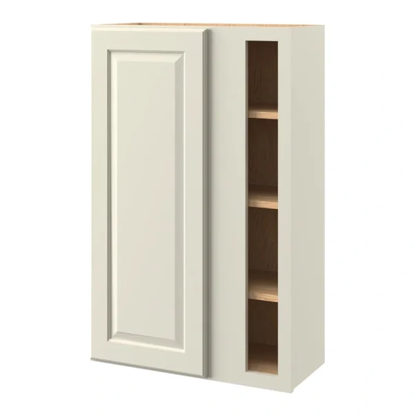 allen + roth Pattingham 27-in W x 42.125-in H x 12-in D Harbor Blind Corner Wall Fully Assembled Cabinet (Raised Panel Square Style)