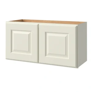 allen + roth Pattingham 30-in W x 15.125-in H x 12-in D Harbor Wall Fully Assembled Cabinet (Raised Panel Square Door Style)
