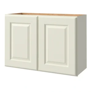 allen + roth Pattingham 30-in W x 20.625-in H x 12-in D Harbor Wall Fully Assembled Cabinet (Raised Panel Square Door Style)