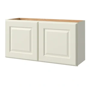 allen + roth Pattingham 36-in W x 18.125-in H x 12-in D Harbor Wall Fully Assembled Cabinet (Raised Panel Square Door Style)