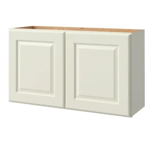 allen + roth Pattingham 36-in W x 20.625-in H x 12-in D Harbor Wall Fully Assembled Cabinet (Raised Panel Square Door Style)