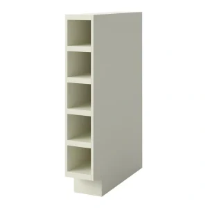 allen + roth Pattingham 6-in W x 34.5-in H x 24-in D Harbor Open Cube Organizer Base Fully Assembled Cabinet (Raised Panel Style)