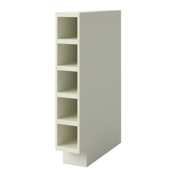 allen + roth Pattingham 6-in W x 34.5-in H x 24-in D Harbor Open Cube Organizer Base Fully Assembled Cabinet (Raised Panel Style)