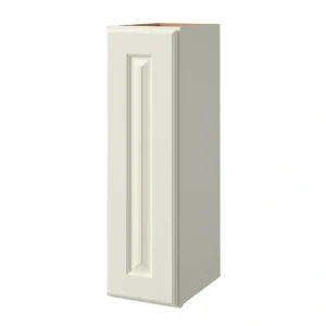 allen + roth Pattingham 9-in W x 30.125-in H x 12-in D Harbor Wall Fully Assembled Cabinet (Raised Panel Square Door Style)