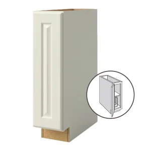 allen + roth Pattingham 9-in W x 34.5-in H x 24-in D Harbor Base Fully Assembled Cabinet (Raised Panel Square Door Style) T726926058
