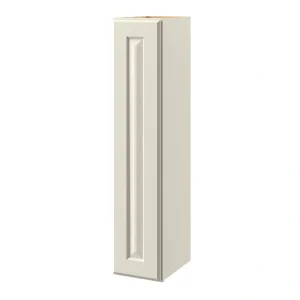 allen + roth Pattingham 9-in W x 39.125-in H x 12-in D Harbor Wall Fully Assembled Cabinet (Raised Panel Square Door Style)