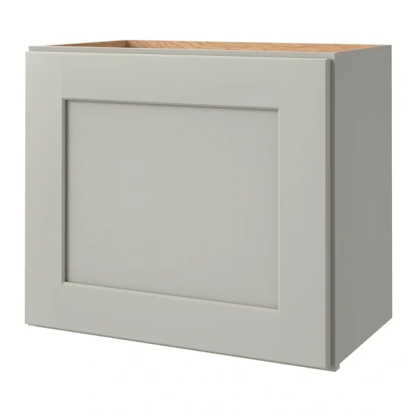 allen + roth Stonewall 21-in W x 18.125-in H x 12-in D Stone Wall Fully Assembled Cabinet (Flat Panel Shaker Door Style)
