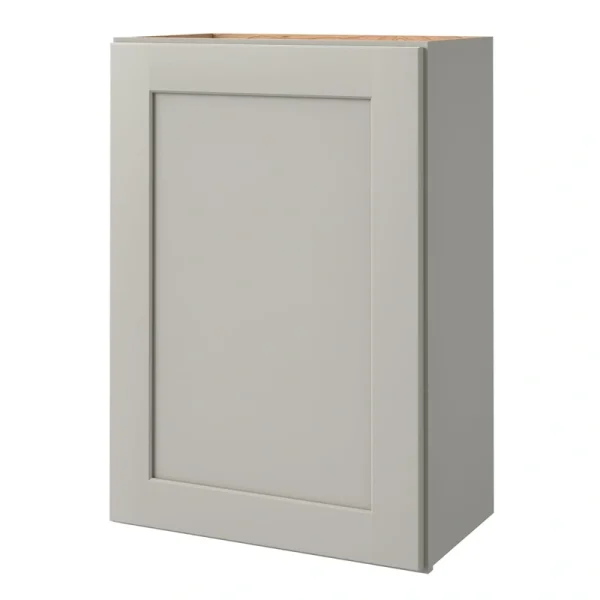allen + roth Stonewall 21-in W x 30.125-in H x 12-in D Stone Wall Fully Assembled Cabinet (Flat Panel Shaker Door Style)