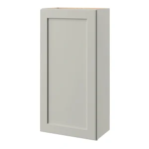 allen + roth Stonewall 21-in W x 39.125-in H x 12-in D Stone Wall Fully Assembled Cabinet (Flat Panel Shaker Door Style)